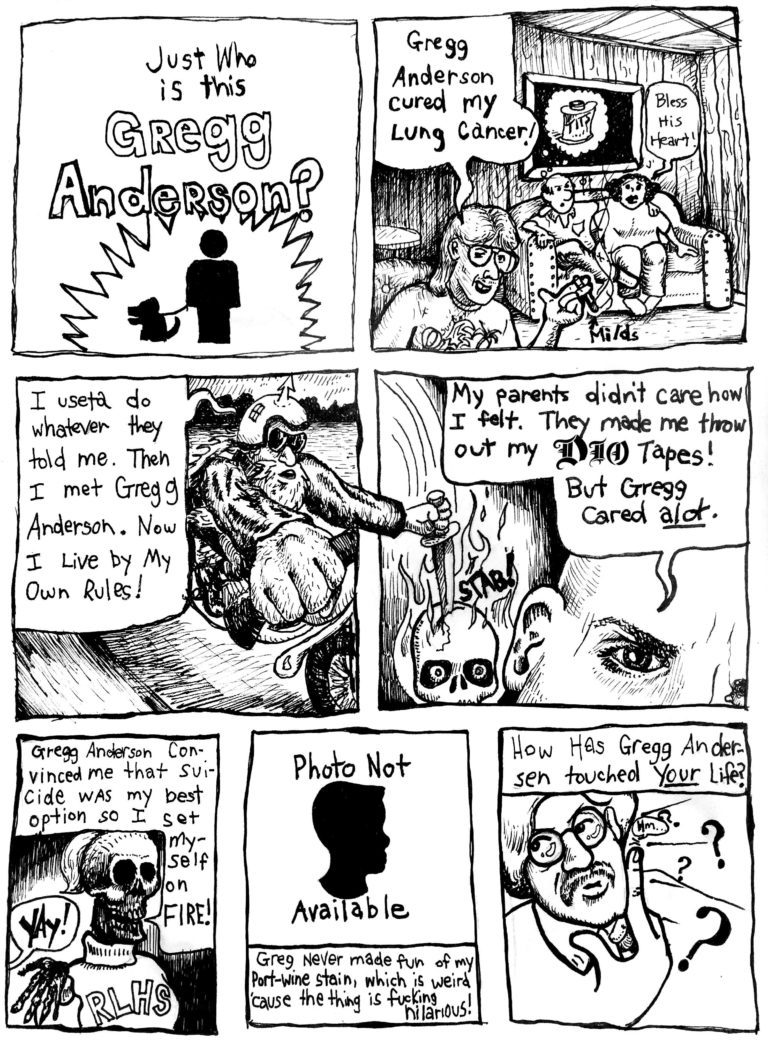 Just Who Is This Gregg Andersen?